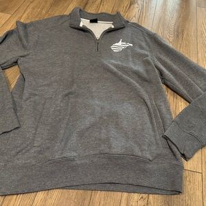 Top of the World Charcoal Zip-Up Men's WV Sweater